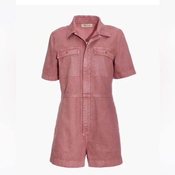 Madewell Pants - Madewell Garment-dyed Coverall Romper
